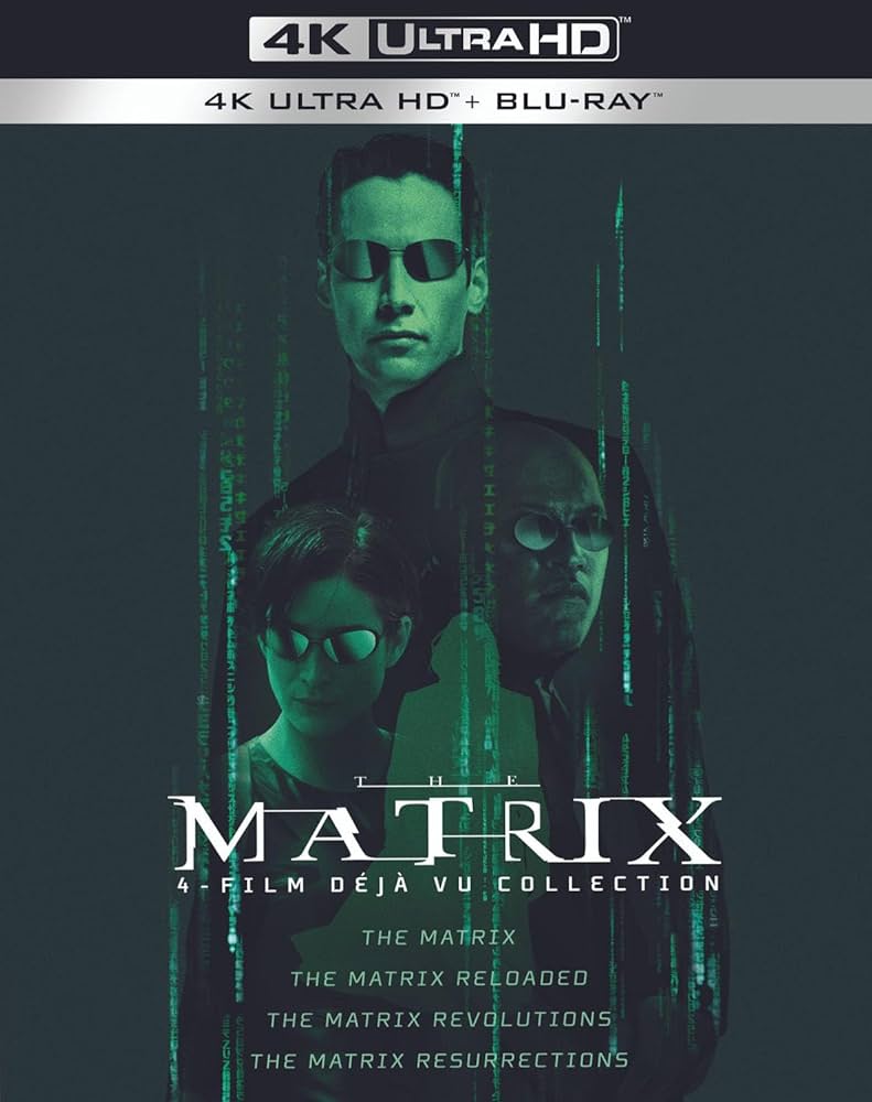 Amazon.com: Matrix, The 4-Film Déjà vu Collection (4K UHD + BD +